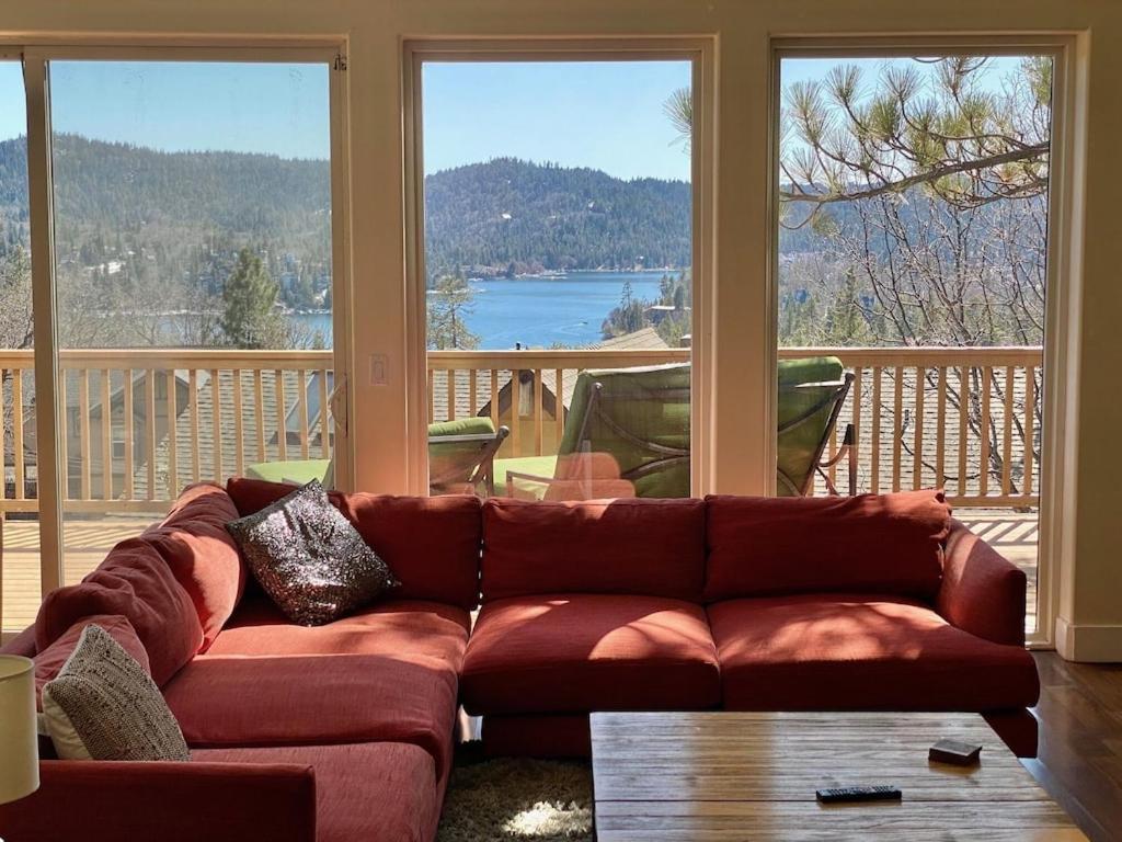 Modern 6 Bedroom Retreat, Stunning Lake Views, Close To Village! レイク・アローヘッド エクステリア 写真